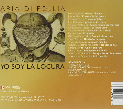 Aria di Follia - Yo Soy la Locura (2017) [Hi-Res]