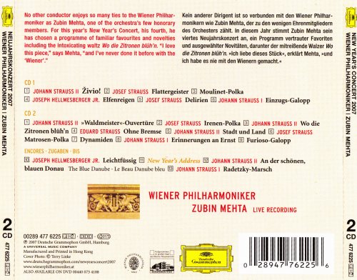 Zubin Mehta - New Year's Concert 2007 (2007)