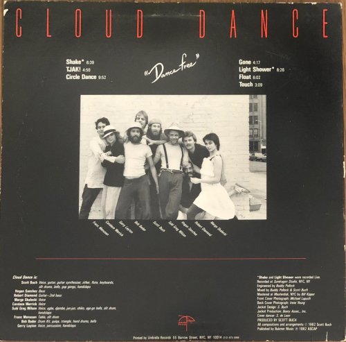 Cloud Dance - Dance-Free (1982) LP