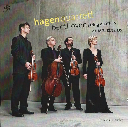 Hagen Quartett - Beethoven: String Quartets Nos. 3, 5 & 16 (2013) CD-Rip