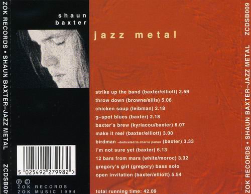 Shaun Baxter - Jazz Metal (1993)