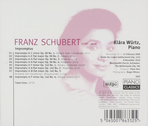 Klara Würtz - Schubert impromptus (2011)