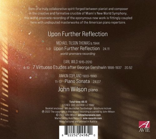 John Wilson - Upon Further Reflection (2022) [Hi-Res]