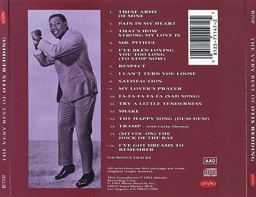 Otis Redding - The Very Best Of Otis Redding (1992) CD Rip