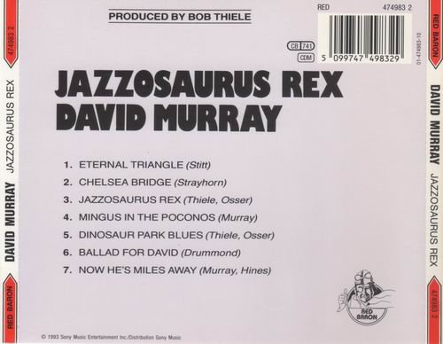 David Murray - Jazzosaurus Rex (1993) 320 kbps+CD Rip