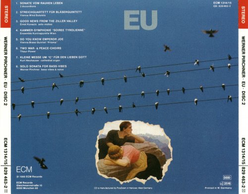 Werner Pirchner - EU (1986) CD-Rip