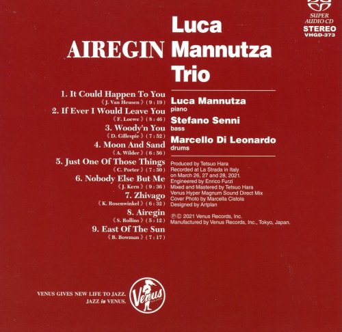 Luca Mannutza Trio - Airegin (2021) [SACD]