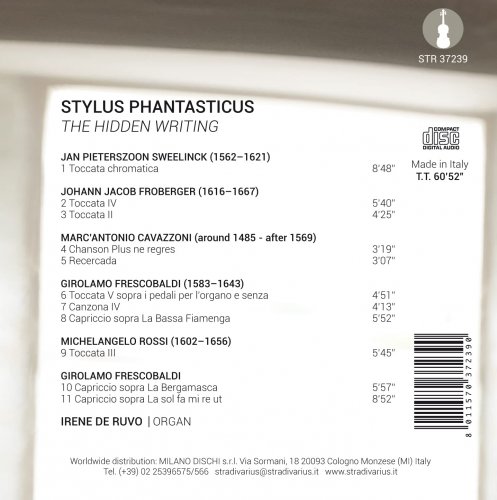 Irene De Ruvo - Stylus Phantansticus: The Hidden Writing (2022) [Hi-Res]