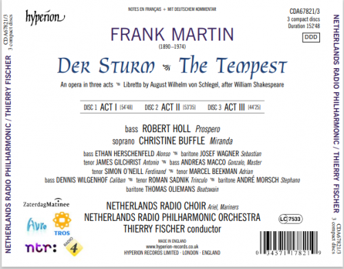 Netherlands Radio Philharmonic Orchestra, Thierry Fischer - Martin: Der Sturm (2011)