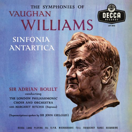 Sir John Gielgud - Vaughan Williams: Symphony No. 7 'Sinfonia Antartica'; Symphony No. 9 (2022)