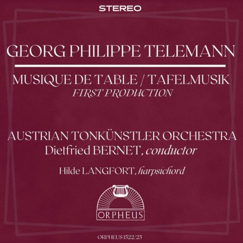 VA - Telemann: Musique de Table / Tafelmusik - First Production (2022) [Hi-Res]