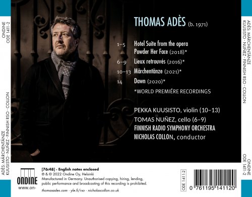 Pekka Kuusisto, Tomas Nuñez, The Finnish Radio Symphony Orchestra, Nicholas Collon - Adès: Orchestral Works (2022) [Hi-Res]