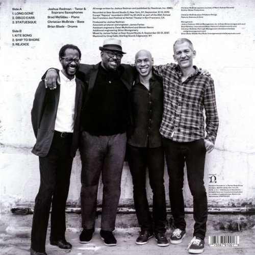 Joshua Redman, Brad Mehldau, Christian McBride & Brian Blade - LongGone (2022) LP