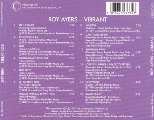 Roy Ayers - Vibrant (1993) CD Rip