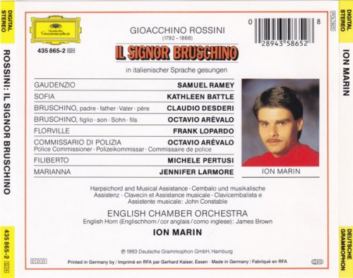 Gioacchino Rossini - Kathleen Battle, Samuel Ramey, Frank Lopardo, Claudio Desderi - Rossini: Il signor Bruschino (1991)