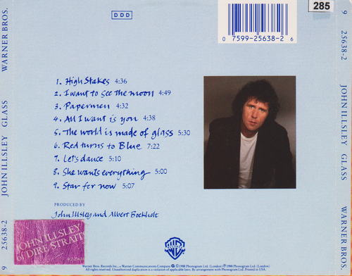 John Illsley - Glass (1988) CD-Rip