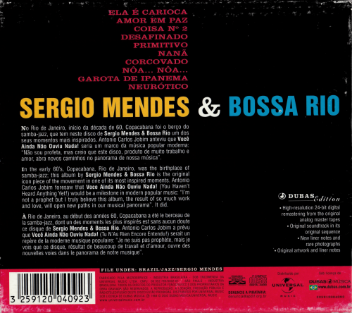 Sergio Mendes & Bossa Rio - Voce Ainda Nao Ouviu Nada! (2002)