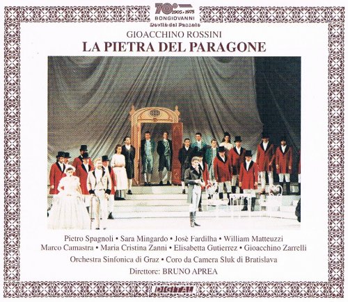 Pietro Spagnoli, Sara Mingardo, Elisabetta Gutierrez, William Matteuzzi - Rossini: La Pietra del Paragone (1993)