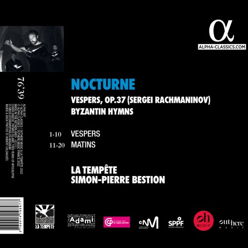 Simon-Pierre Bestion & La Tempête - Nocturne Rachmaninov Vespers & Byzantine Hymns (2022) [Hi-Res]