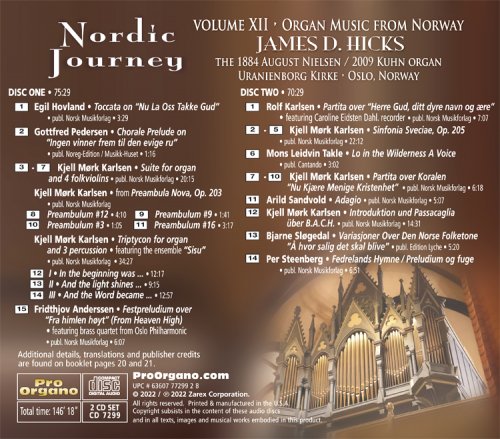 James D. Hicks - Nordic Journey, Vol. 12 (2022)