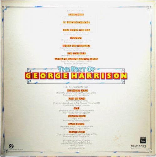 George Harrison - The Best Of George Harrison (1976) LP