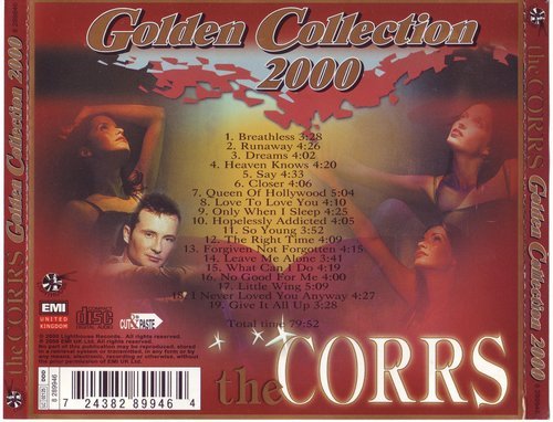 The Corrs - Golden Collection (2000) CD-Rip