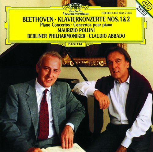 Maurizio Pollini, Berliner Philharmoniker, Claudio Abbado - Beethoven: Piano Concertos Nos. 1 & 2 (1994)