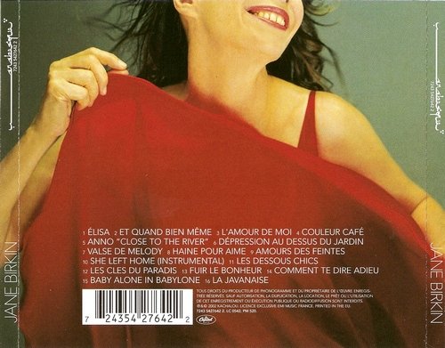 Jane Birkin - Arabesque (2002) CD-Rip