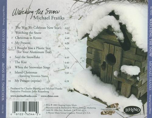 Michael Franks - Watching The Snow (2003) CD Rip