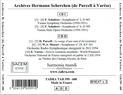 Hermann Scherchen - de Purcell a Varese... (2006)