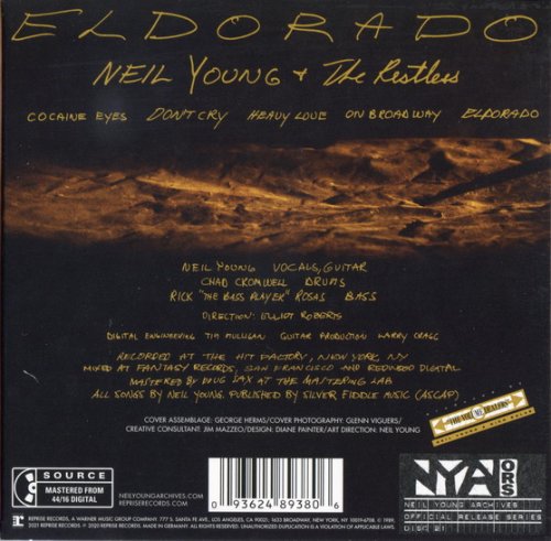 Neil Young & The Restless - Eldorado (Remastered) (2022) CD-Rip