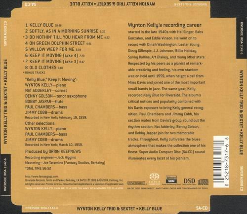 Wynton Kelly Trio & Sextet - Kelly Blue (1959) CD Rip