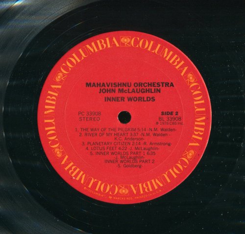 Mahavishnu Orchestra, John McLaughlin - Inner Worlds (1976) LP