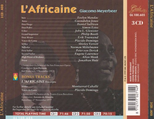 Jean Perisson - Meyerbeer: L'Africaine (1973) [1999]