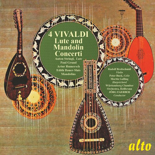 Various Artists - 4 Vivaldi Mandolin and Lute Concertos (2022)