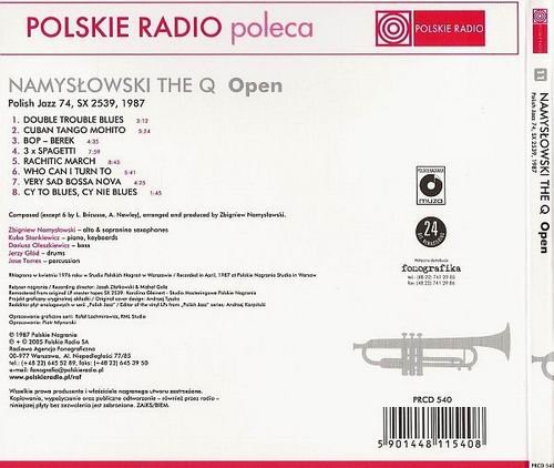 Namyslowski The Q - Open (1987) CD Rip