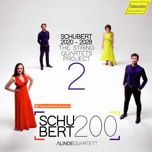 Alinde Quartett - Schubert 2020-2028: The String Quartets Project, Vol. 2 (2022) [Hi-Res]
