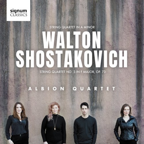 Albion Quartet - Walton & Shostakovich String Quartets (2022) [Hi-Res]