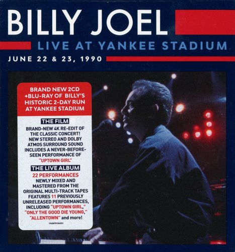 Billy Joel - Live At Yankee Stadium June 22 & 23, 1990 (2022) CD-Rip