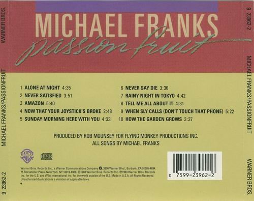 Michael Franks - Passionfruit (1983)