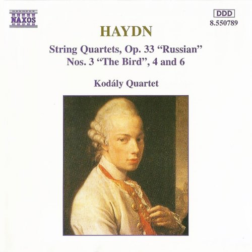 Kodály Quartet - Haydn: String Quartets op. 33 “Russian Quartets” Nos. 3, 4 & 6 (1994) CD-Rip