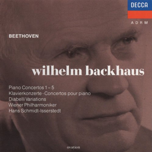 Wilhelm Backhaus - Beethoven: Piano Concertos 1-5, Diabelli Variations, Op. 120 (1992)