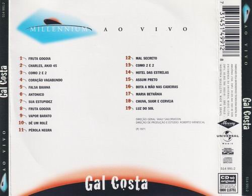 Gal Costa - Fa-Tal (Gal A Todo Vapor) (1971) CD Rip