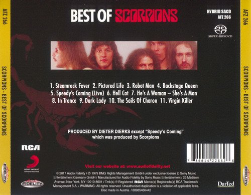 Scorpions - Best Of Scorpions (1979 Remaster) (2017) CD-Rip