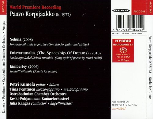 Petri Kumela, Tiina Penttinen, Ostrobothnian Chamber Orchestra, Juha Kangas - Korpijaakko: Nebula - Works for Guitar (2012)