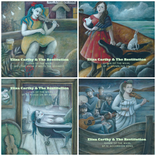 Eliza Carthy & The Restitution - Queen of the Whirl EP I-IV (2022) [Hi-Res]
