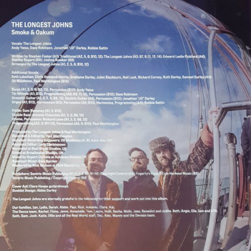 The Longest Johns - Smoke & Oakum (2022) LP