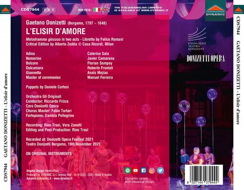 Riccardo Frizza - Donizetti: L'elisir d'amore (Live) (2022) [Hi-Res]