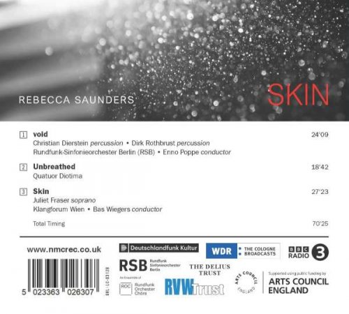 Christian Dierstein - Rebecca Saunders: Skin (2022)