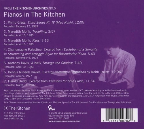 VA - The Kitchen Archives Vol.5 - Pianos in The Kitchen (2011)